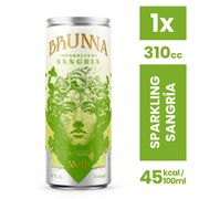 Sangría Bruna Blanca Sparkling 8° 310 cc