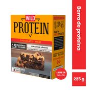 Barra Proteína Wild Protein Chocolate Maní 45 g 5 un.