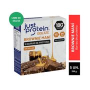 Barra Justprotein Isolate Brownie Maní 5 un.