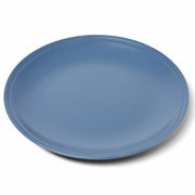 Plato de Fondo Solid Color Azul Mate