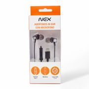 Audífonos In Ear Nex con Mic Tipo C