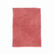 Piso Baño Shaggy Microfibra 40 x 60 cm Coral