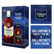 Pack Whisky Ballantines 40° 750 cc + Baf 7y 40° 200 cc