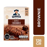 Barra Cereal Quaker Brownie 6 un.