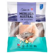 Merluza Austral con Piel 500 g
