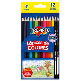 Lápices de Colores Proarte Color 12 Colores