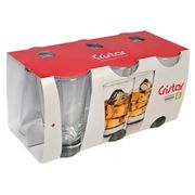 Set 6 Vasos Cristar Whisky 325 cc