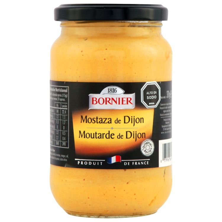 Mostaza de Dijón Bornier 370 g | Jumbo.cl