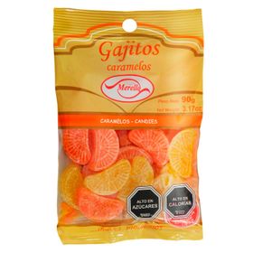 Caramelos Merello 90 g, Gajitos, limón y naranja