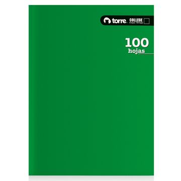 Cuaderno college croquis 100 hojas