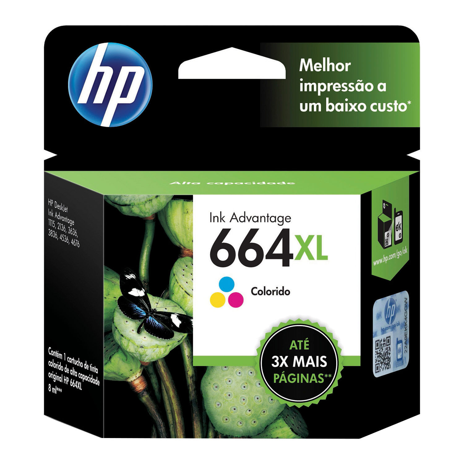 Tinta para Impresora HP 664 XL Tri Ink Cartridge | Jumbo.cl - Jumbo