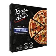 Pizza congelada Receta del Abuelo supreme 620 g