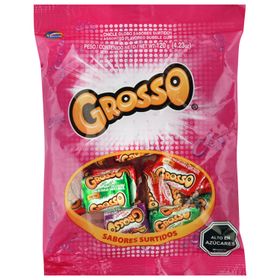 Chicles surtidos Grosso 120 g, 17 unid