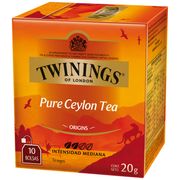 Té Negro Twinings Pure Ceylon 10 Bolsitas