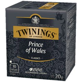 Té Negro Twinings Prince Of Wales 10 Bolsas