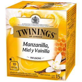 Infusion Twinings Miel, Manzana y Vainilla 15 g 10 Bolsitas