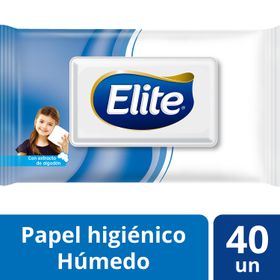 Papel Higiénico Húmedo Elite 40 un.