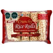 Crunchy Rice Rolls Dulce Locura Canela 80 g