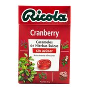 Caramelos Ricola Cranberry Sin Azúcar 45 g