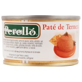 Paté Ternera Perello 100 g