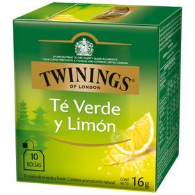 Té Verde Twinings Con Limón 10 Bolsitas