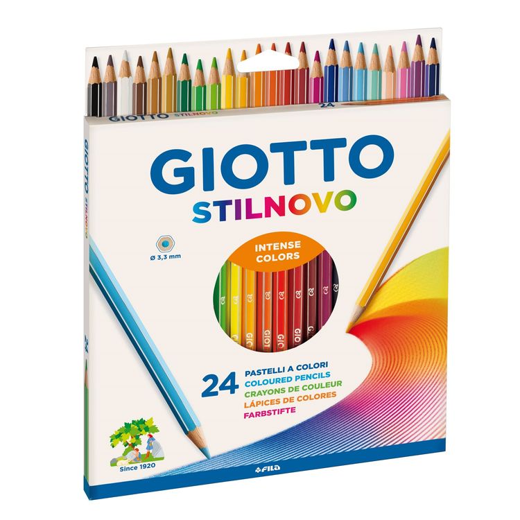 Lápiz Giotto Stilnovo 24 Colores | Jumbo.cl colores giotto 50