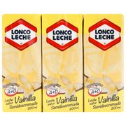 Pack 6 un. Leche Loncoleche Vainilla 200 ml