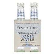 Pack 4 un. Bebida Tónica Fever Tree Light 200 cc