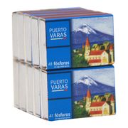 Fósforos Puerto Varas 10 Cajas 41 Palitos Cada Una