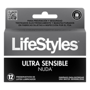 Preservativos LifeStyles Nuda 12 un.