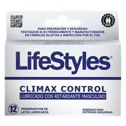 Preservativos LifeStyles Climax Control 12 un.