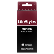 Preservativos LifeStyles Rough Rider 21 un.