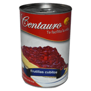 Frutillas Centauro En Cubitos 255 g drenado