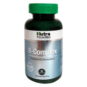 Suplemento B-Complex Nutrapharm 90 Cápsulas