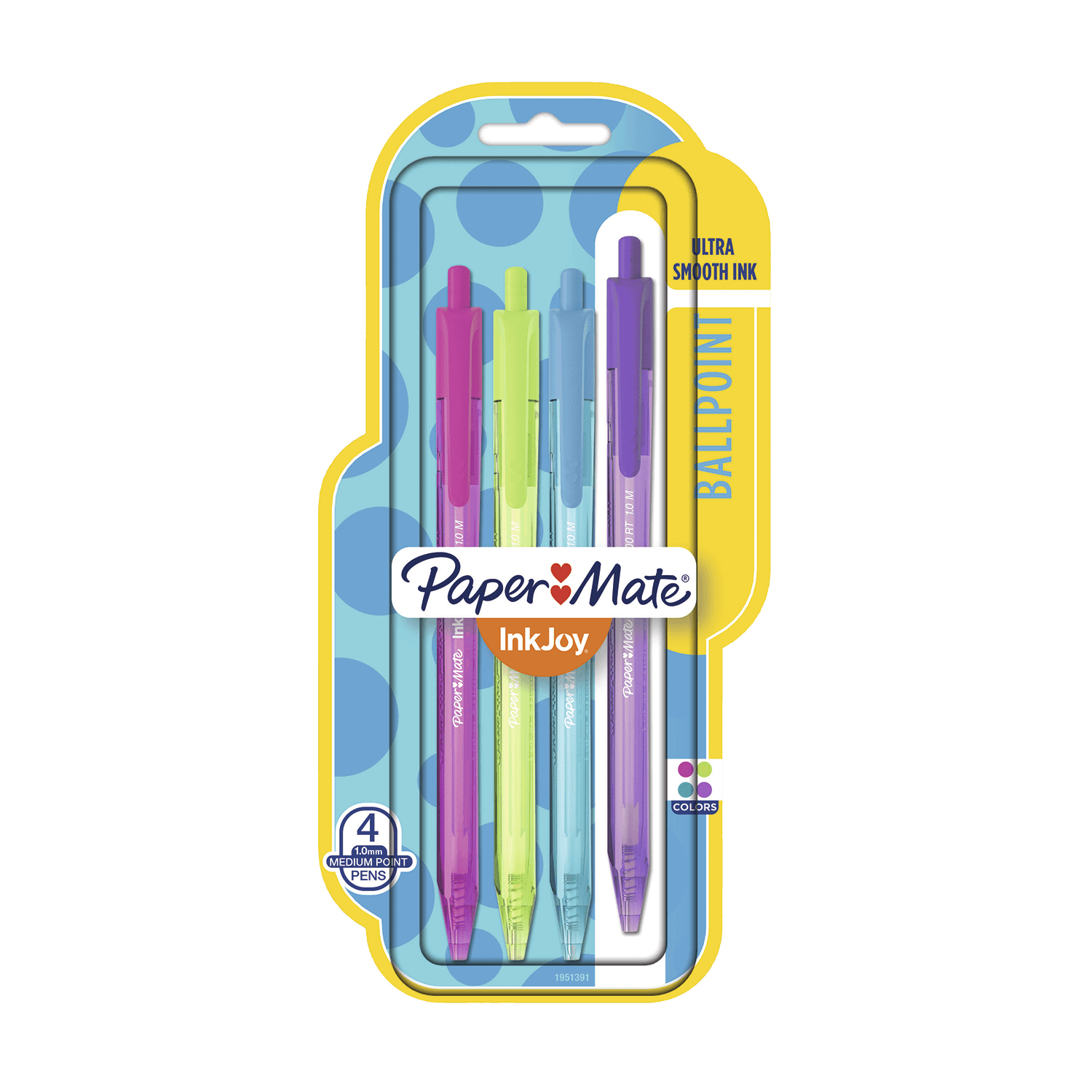 Bolígrafo Paper Mate 4 unid Jumbo.cl