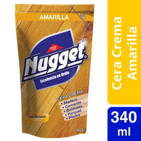 Cera Crema Nugget Amarilla Doypack 340 cc