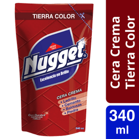 Cera Crema Nugget Tierra Color Doypack 340 cc