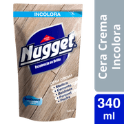 Cera Crema Nugget Incolora Doypack 340 cc