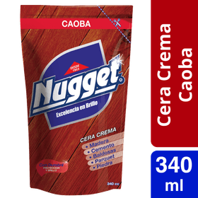 Cera Crema Nugget Caoba Doypack 340 cc
