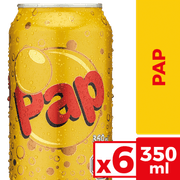 Pack 6 un. Bebida Pap 350 ml