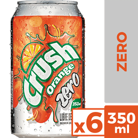 Pack 6 un. Bebida Crush Light 350 ml