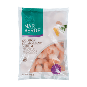 Camarones ecuatoriano cocido sin cáscara 500 g