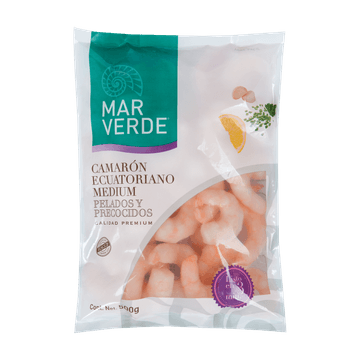 Camarones ecuatoriano cocido sin cáscara 500 g