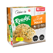 Mini Quiche Pollo Ciboulette Congelada 360 g