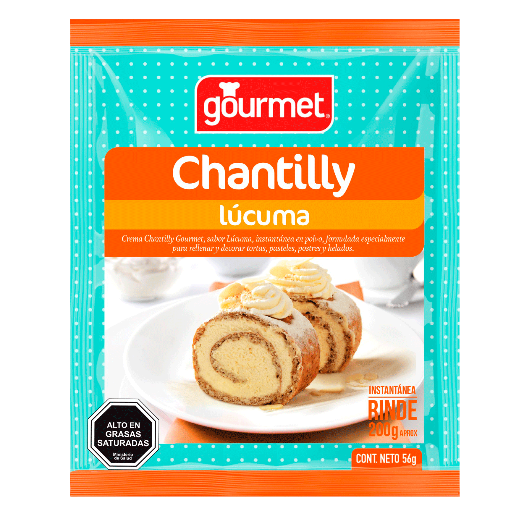 Crema Chantilly De Lucuma Gourmet 60 G Jumbo Cl