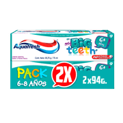 Pasta Dental Aquafresh Baby Teeth 94 g 2 un.