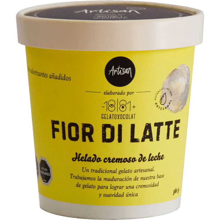 Helado cremoso fior di latte Artisan 450 g Jumbo.cl Jumbo