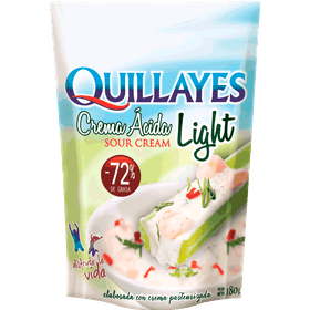 Crema Ácida Light Quillayes 180 g