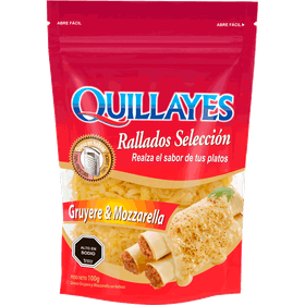 Queso Rallado Quillayes Gruyere Mozzarella 100 g