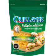 Queso Rallado Quillayes Selección Tres Sabores 100 g